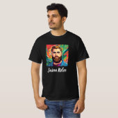 Jason Kelce:インスパイアフィールドのオンとオフ Tシャツ (正面フル)