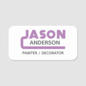 Jason Nameタグ 名札 (正面)