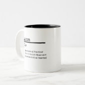 Jason Name Definition Mug | Personalized Boy Name  ツートーンマグカップ (正面左)
