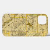 Jasper郡、アイオワ州の地図 Case-Mate iPhoneケース (裏面 (横))