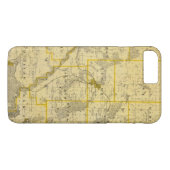Jasper郡、アイオワ州の地図 Case-Mate iPhoneケース (裏面(横))