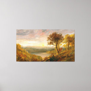 JASPER FRANCIS CROPSEY - Greenwood Lake - 1870 - キャンバスプリント