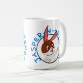 Jasper-n-Friendsロゴマグ コーヒーマグカップ (正面右)
