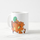 Jasper-n-friends フレンズマグ コーヒーマグカップ (正面左)