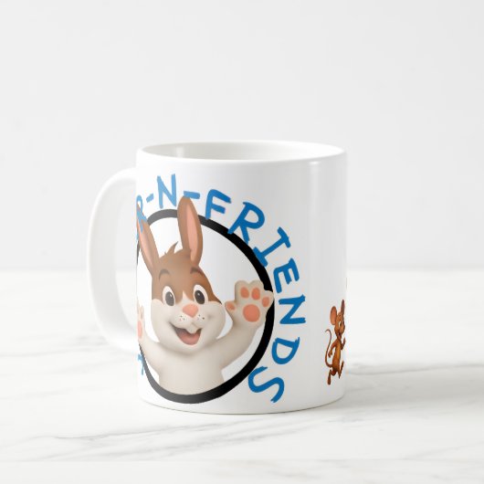 Jasper-n-friends Mug コーヒーマグカップ (正面左)