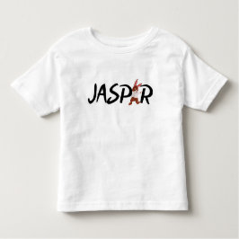 Jasper-n-friends Tシャツ「E」 トドラーTシャツ