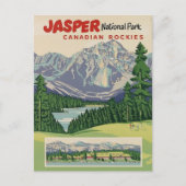 Jasper National Park ポストカード (正面)