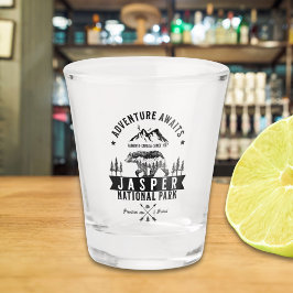 Jasper National Park Alberta Canada Funny ショットグラス