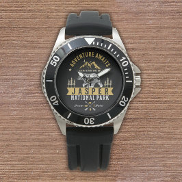 Jasper National Park Alberta Canada Travel 腕時計