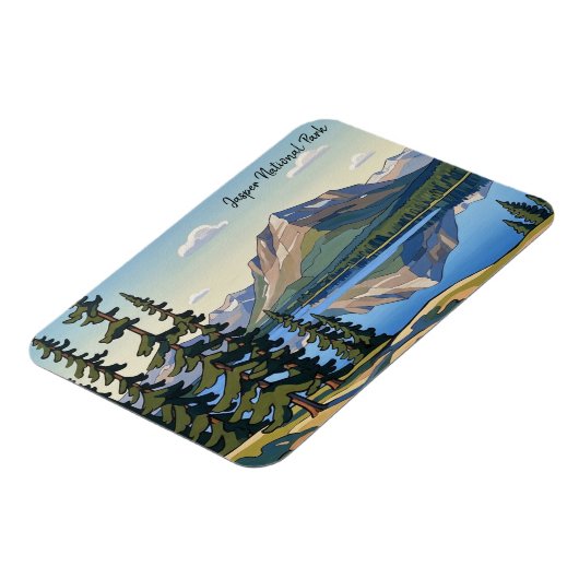 Jasper National Park Canada マグネット (左側)