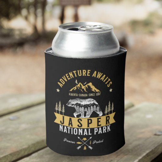 Jasper National Park Canada -Souvenir 缶クーラー