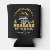 Jasper National Park Canada -Souvenir 缶クーラー (裏面)