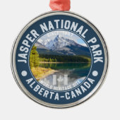 Jasper National Park, Canadian Rockies メタルオーナメント (正面)