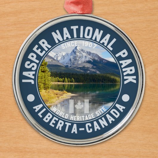 Jasper National Park, Canadian Rockies メタルオーナメント