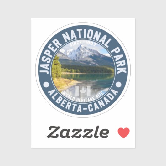 Jasper National Park in Alberta, Canada シール (シート)