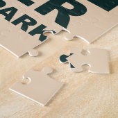 Jasper National Park Minimalist Outdoor Design ジグソーパズル (側面)