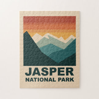 Jasper National Park Minimalist Outdoor Design ジグソーパズル