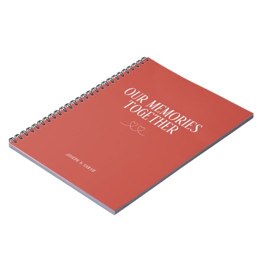 Jasper Our Memories Together Notebook ノートブック (左側)