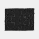 Jasper Rabbit Halloween Costume Funny Boo Jee Booj フリースブランケット (正面(横))