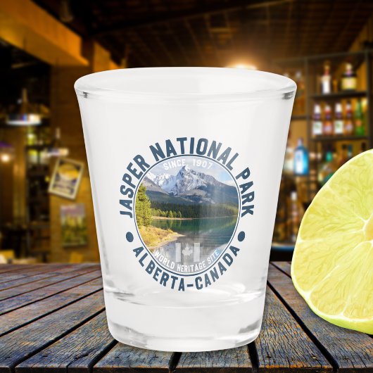 Jasper Reserve, Alberta Canada since 1907 ショットグラス