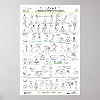 Jassu：動きによる癒し ポスター