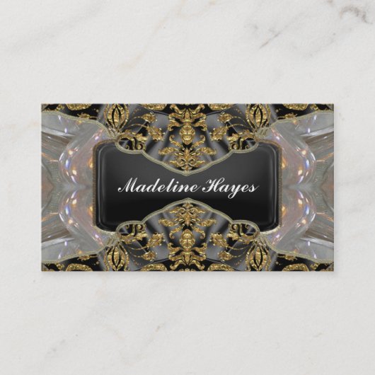 Jaunceyの喜びのバロック2"エレガントなプロフェッショナル 名刺 (正面)