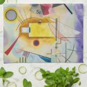 Jaune, Rouge, Bleu by Wassily Kandinsky キッチンタオル (折り畳み)