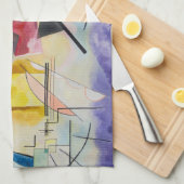 Jaune, Rouge, Bleu by Wassily Kandinsky キッチンタオル (四つ折り)