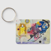 Jaune, Rouge, Bleu by Wassily Kandinsky キーホルダー (裏面)