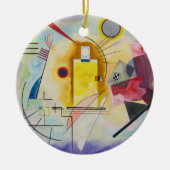 Jaune, Rouge, Bleu by Wassily Kandinsky セラミックオーナメント (正面)