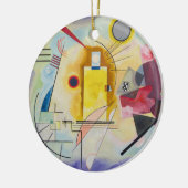 Jaune, Rouge, Bleu by Wassily Kandinsky セラミックオーナメント (左)