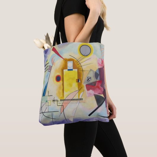 Jaune, Rouge, Bleu by Wassily Kandinsky トートバッグ (クローズアップ)