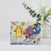 Jaune, Rouge, Bleu by Wassily Kandinsky ポストカード (スタンド正面)