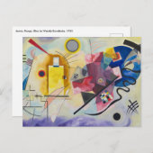 Jaune, Rouge, Bleu by Wassily Kandinsky ポストカード (正面/裏面)