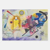 Jaune, Rouge, Bleu by Wassily Kandinsky ラッピングペーパーシート (正面2)
