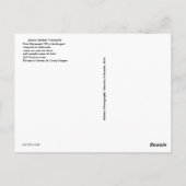 JAVグリーン。セントクロワ葉書10 ポストカード (裏面)