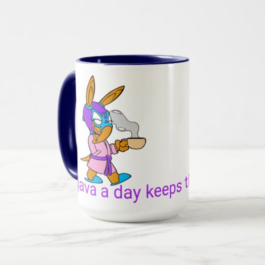JavaとErron Coffee Mug マグカップ (正面左)