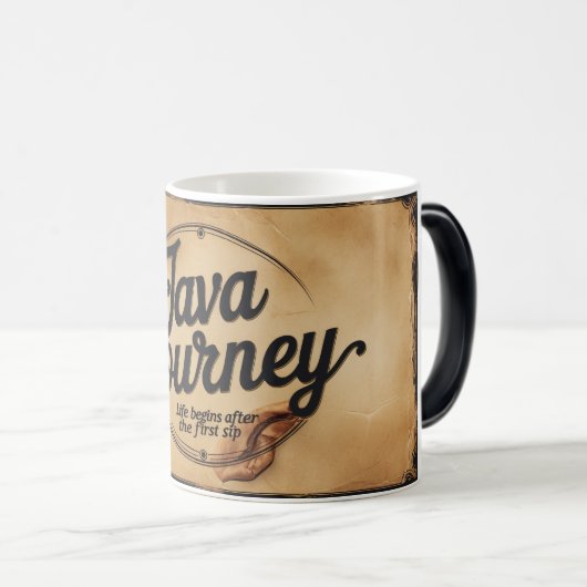 Javaの旅 モーフィングマグカップ (正面右)