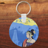 Javaを参照 キーホルダー (正面)