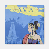 Javaを参照 マグネット (正面)