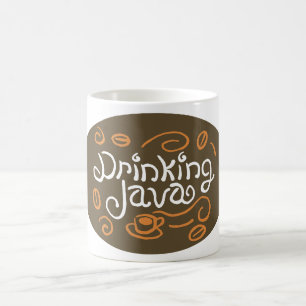 Javaを飲む コーヒーマグカップ