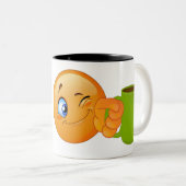 JAVAコーヒーマグ ツートーンマグカップ (正面右)