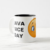 JAVAコーヒーマグ ツートーンマグカップ (正面左)