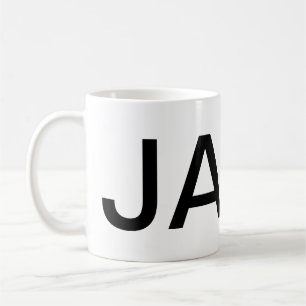 JAVAジャイアント文字 コーヒーマグカップ