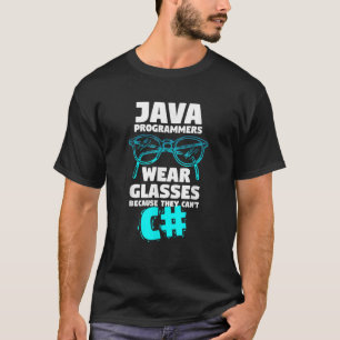 Javaプログラマーおもしろい引用文コンピュータサイエンスユーモア Tシャツ