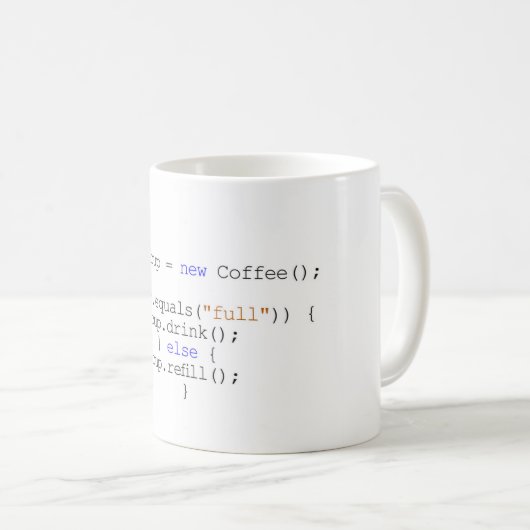 Javaマグカップ コーヒーマグカップ (正面右)