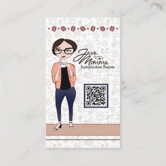 Javaママ名刺 名刺 (裏面)