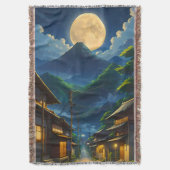 Javaムーンライト スローブランケット (正面縦)