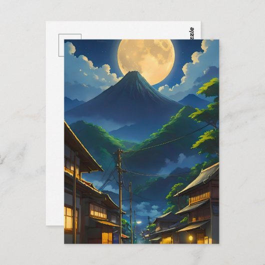 Javaムーンライト ポストカード (正面/裏面)
