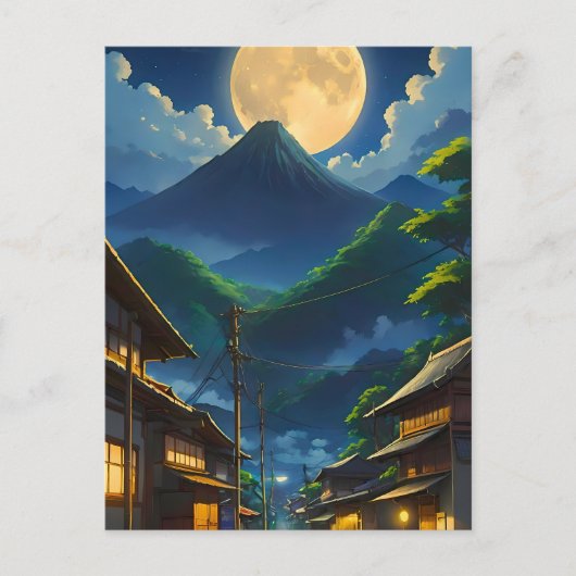 Javaムーンライト ポストカード (正面)